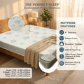 Elaris Fabric Bed Frame with Side Guard Panels Grandeur Furnishings