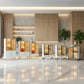 Elegant Glass Side Cabinet – Available in Four Sizes