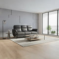 Modern PU Leather Fabric Sofa Set | 3-Seater, 2-Seater & Armchair Grandeur Furnishings