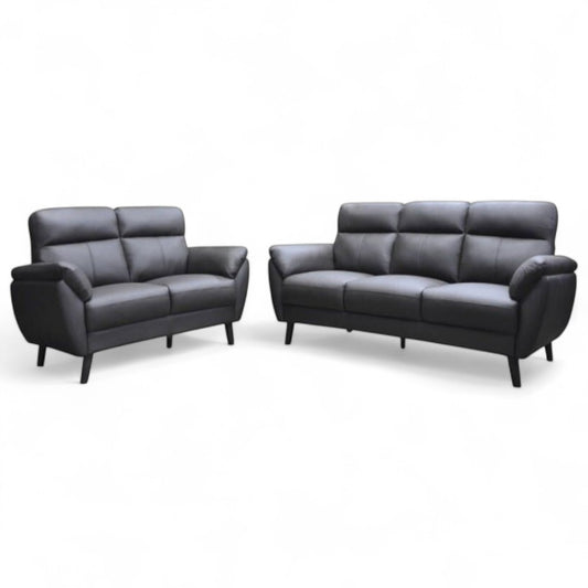Modern PU Leather Fabric Sofa Set | 3-Seater, 2-Seater & Armchair
